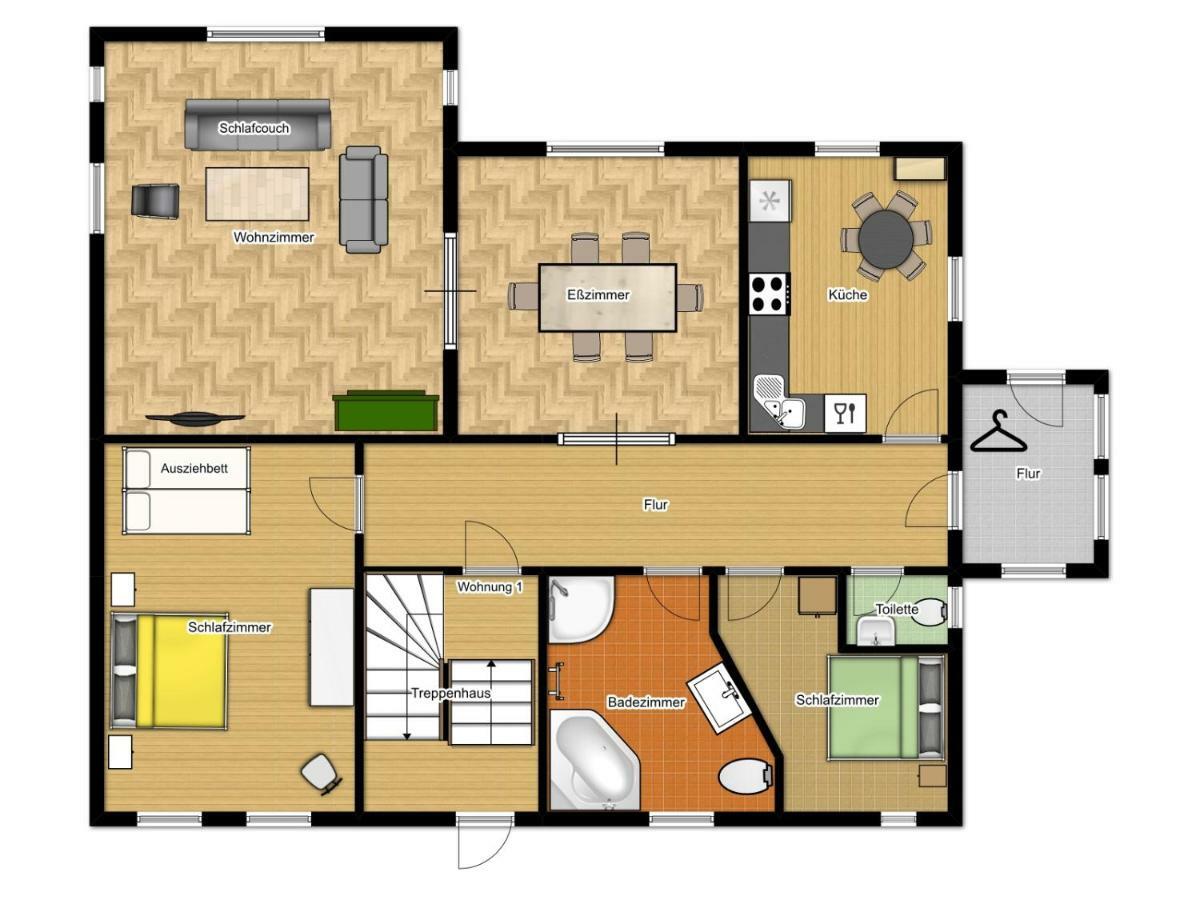 Ferienhaus Halbritter Krina Zewnętrze zdjęcie